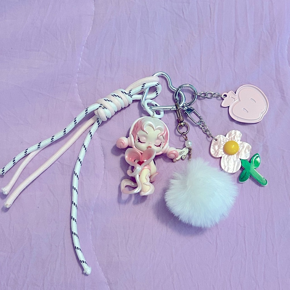 SkullPanda Bag Charm